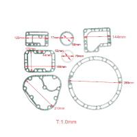 Комплект прокладок HSK5363-40 HSN5363-30 37282702