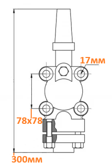 Вентиль запорный всасывающий Bitzer 4F-25.2Y 36133804 (361338-04)