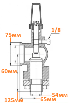 Вентиль запорный всасывающий Bitzer 4F-25.2Y 36133804 (361338-04)