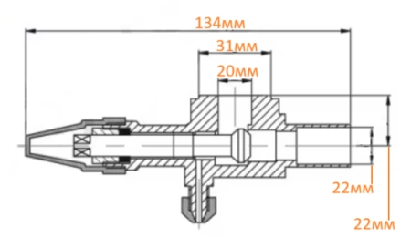 Вентиль запорный всасывающий Bitzer 2EC–2.2Y-40S 2EC–3.2Y-40S