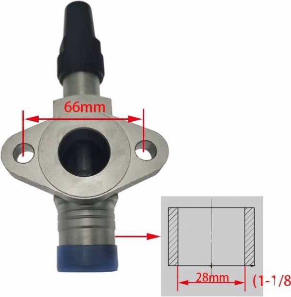 Вентиль запорный нагнетающий Bitzer 4F-25.2Y 36131007 (361310-07)